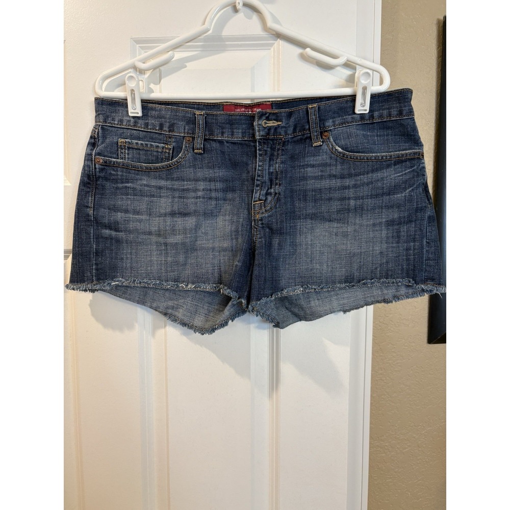 Lucky Brand Women's Riley Cut Off Shorts, 12/31, Stretch Mid Rise
